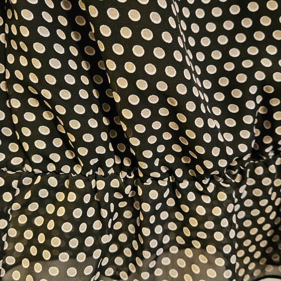 Ispiri polka dot ruffled blouse - Picture 5 of 14